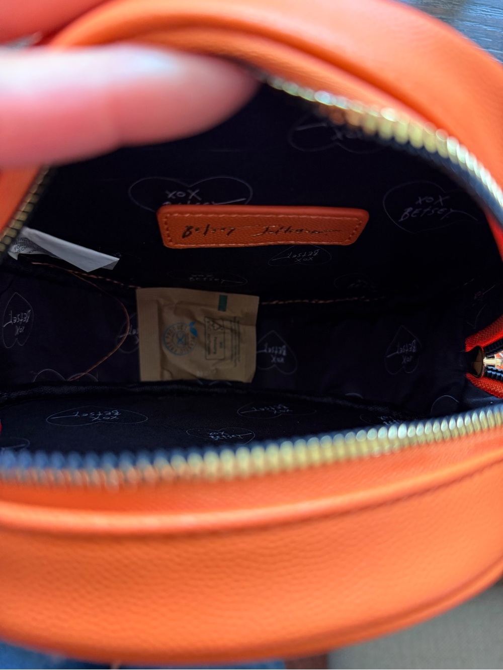 Betsey Johnson Kitsch Basketball-Shaped Crossbody - Picture 10 of 10
